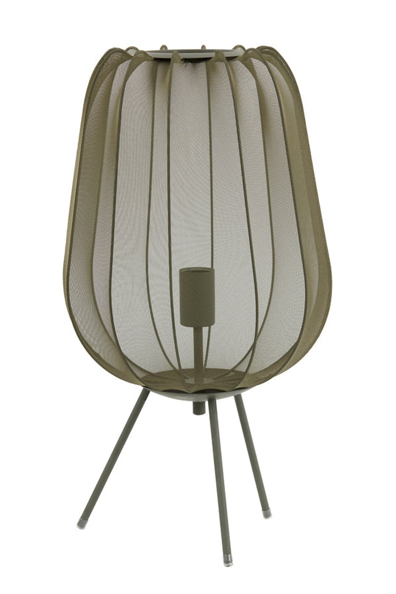 LumiStyle - Elegante Tafellamp 34x60 cm Donkergroen voor elke kamer