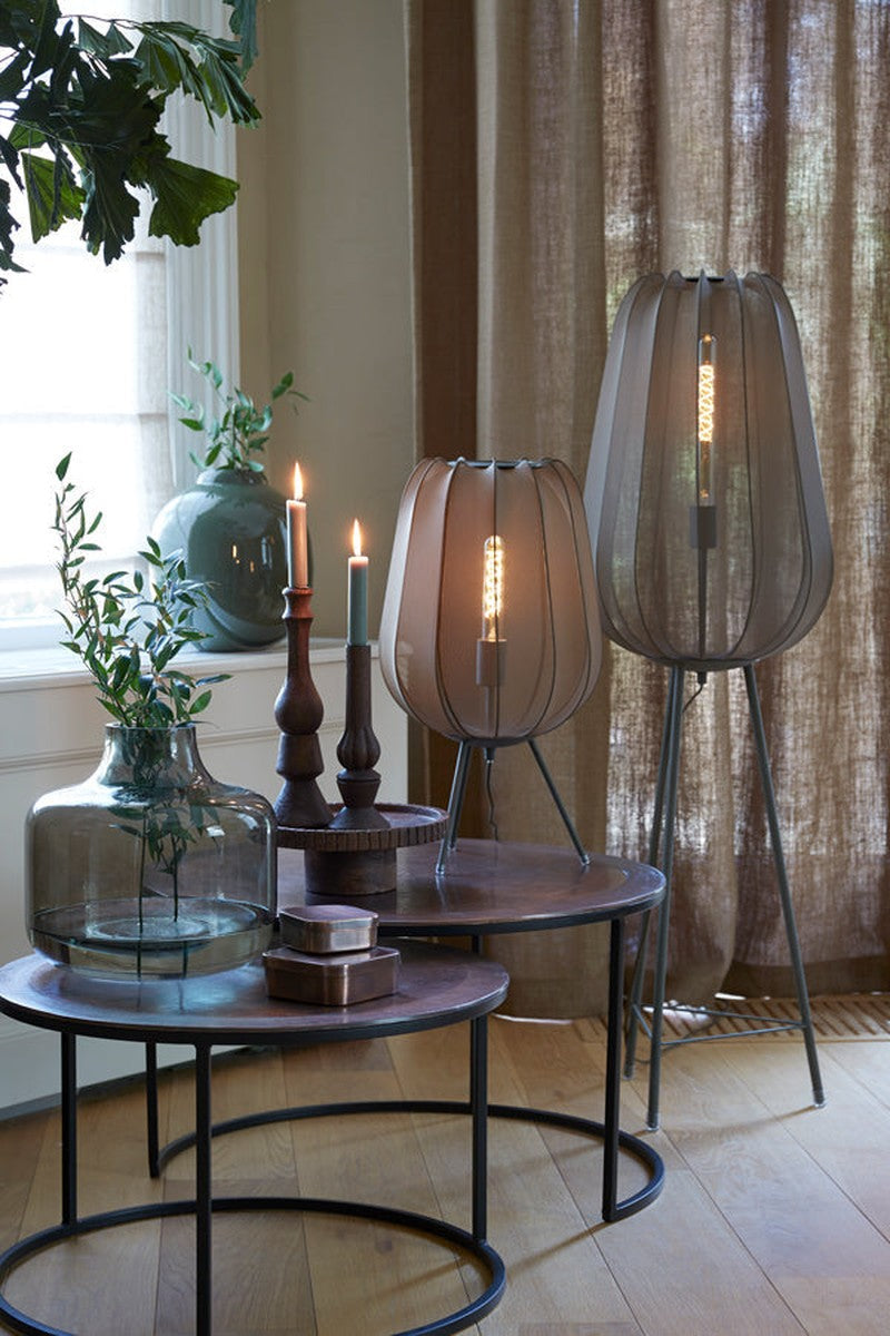 LumiStyle - Elegante Tafellamp 34x60 cm Donkergroen voor elke kamer