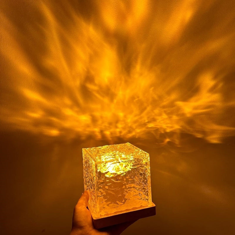 Lumos - Elegante Wandlamp met Houten Voet en Kleurverandering