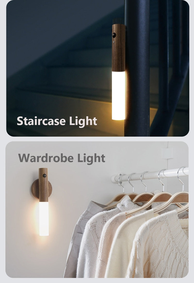 MagnetBeam™ Oplaadbare nachtlampe met LED-bewegingssensor