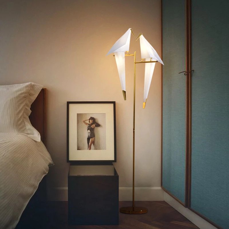 Origami™ Magnetische Vogellamp voor Stijlvol Licht