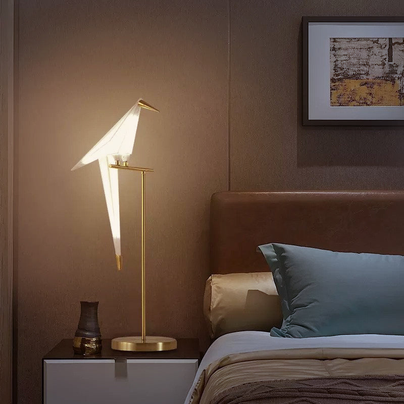 Origami™ Magnetische Vogellamp voor Stijlvol Licht