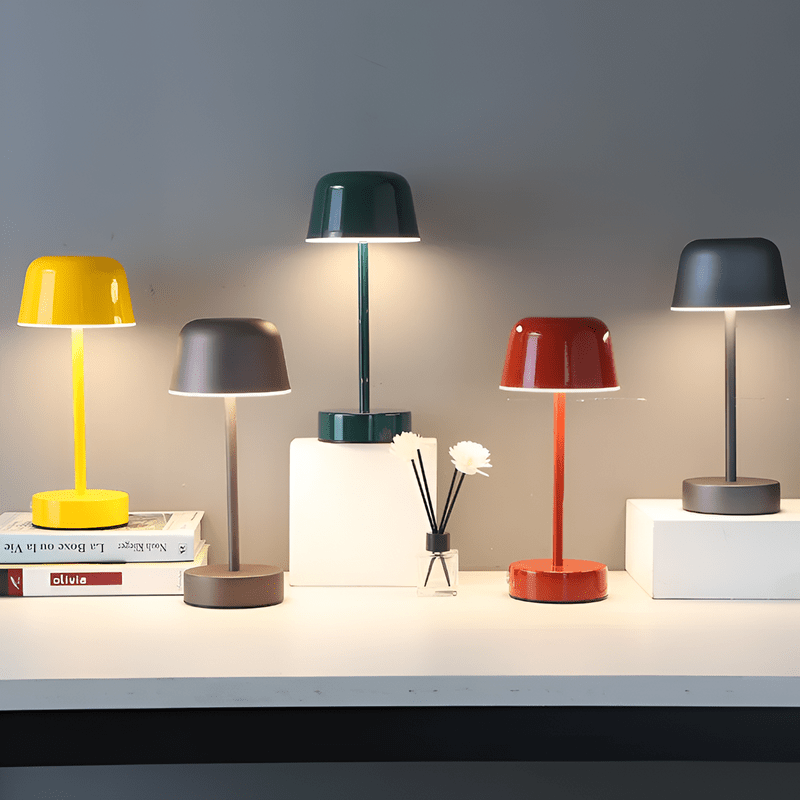 Lichtzauber - Draadloze LED-tafellamp met USB en kleurverandering