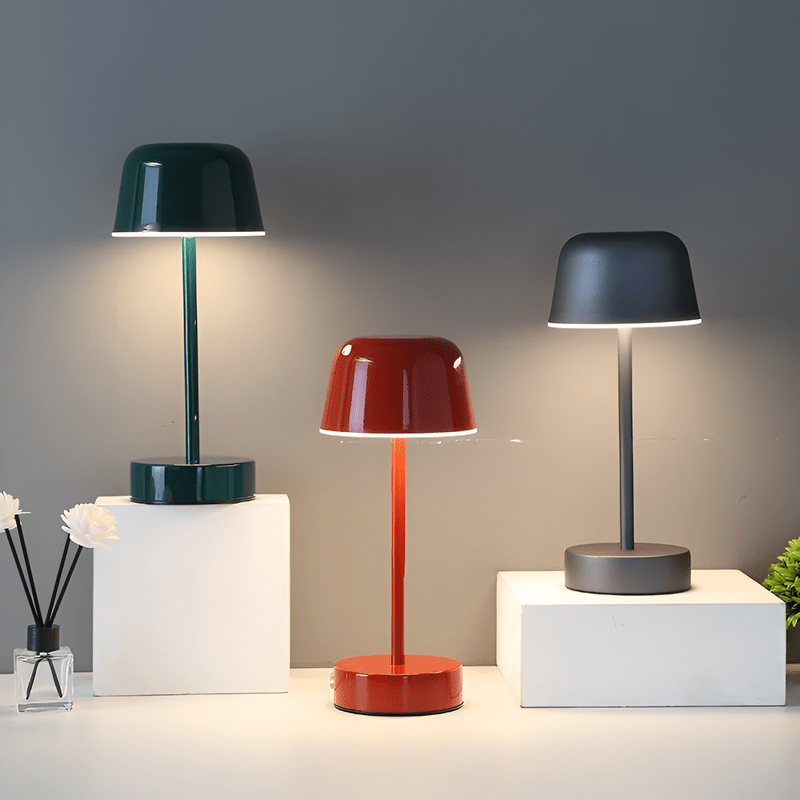 Lichtzauber - Draadloze LED-tafellamp met USB en kleurverandering