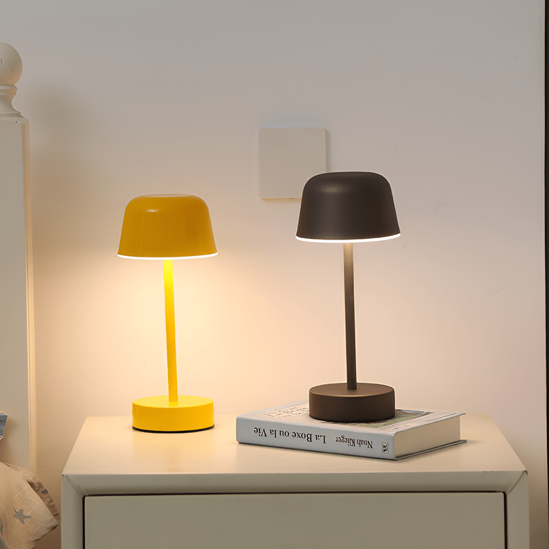 Lichtzauber - Draadloze LED-tafellamp met USB en kleurverandering