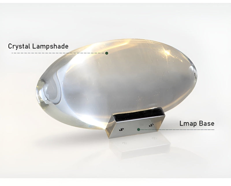 SternenGlanz - Himmelskristall Tafellamp met LED projector