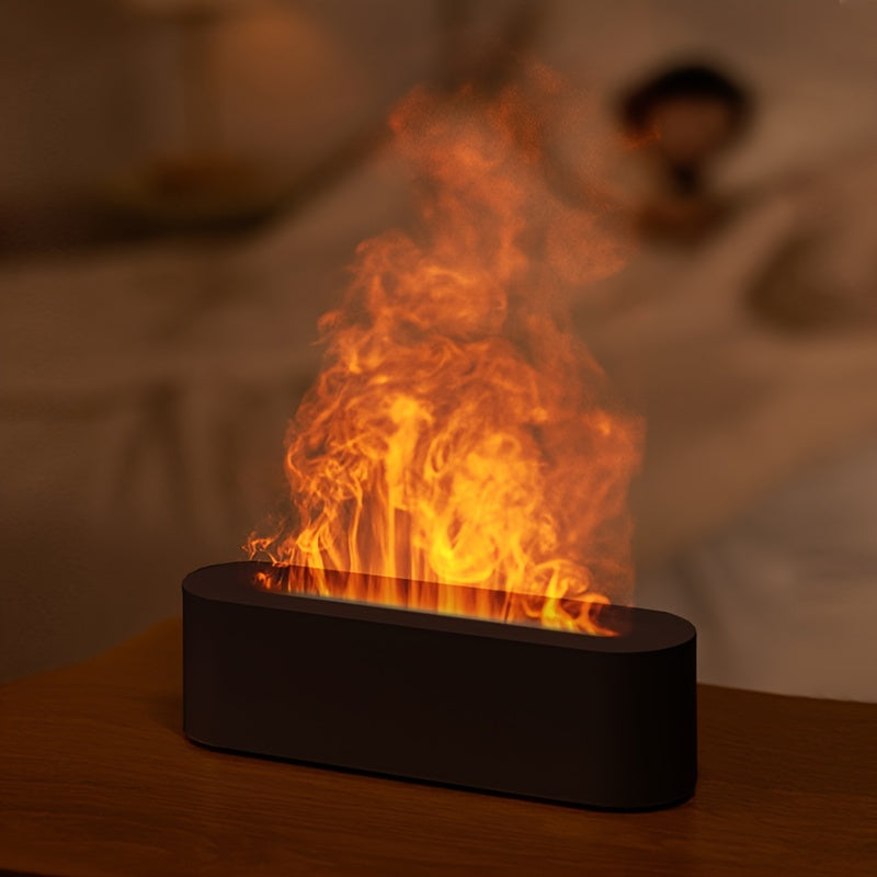 FlameLight USB Aromalampe met Vlam effect & RGB Verlichting