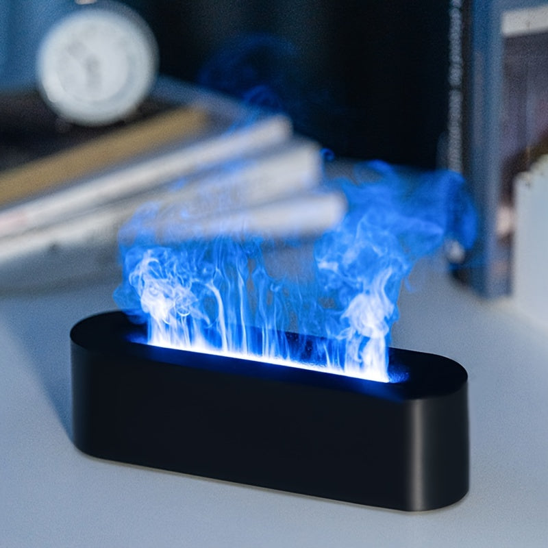 FlameLight USB Aromalampe met Vlam effect & RGB Verlichting