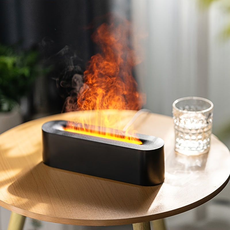 FlameLight USB Aromalampe met Vlam effect & RGB Verlichting