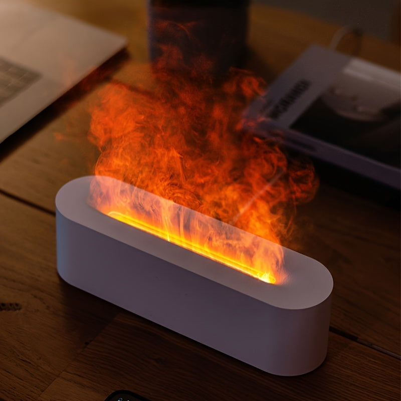 FlameLight USB Aromalampe met Vlam effect & RGB Verlichting
