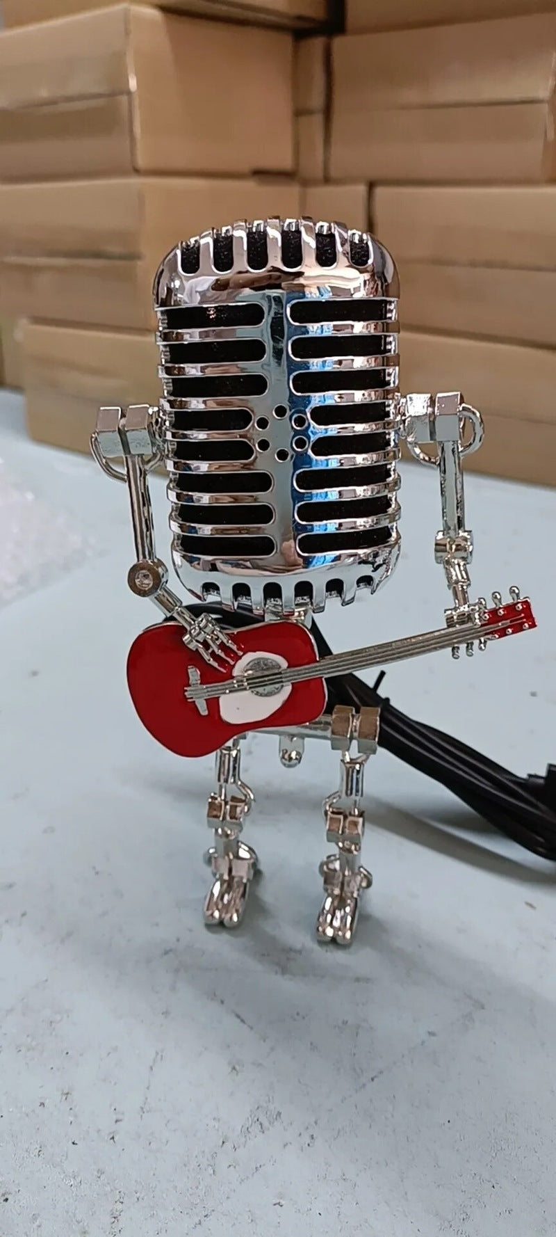 ArtisticLight - Creatieve Tafel lamp Robot met Gitaar