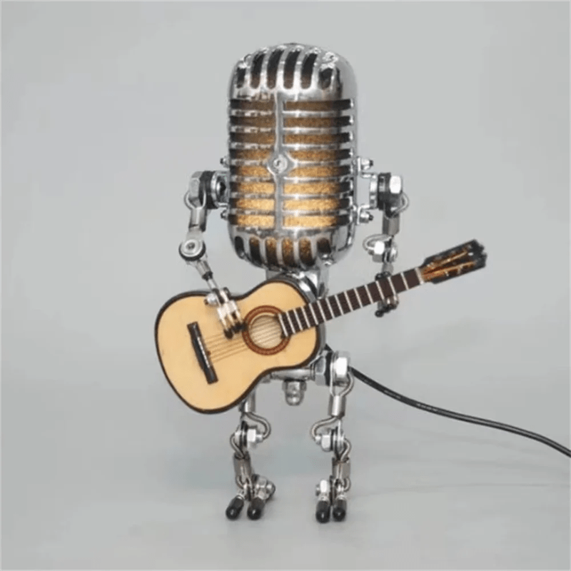 ArtisticLight - Creatieve Tafel lamp Robot met Gitaar
