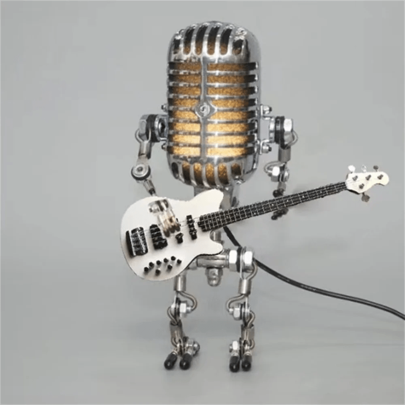 ArtisticLight - Creatieve Tafel lamp Robot met Gitaar