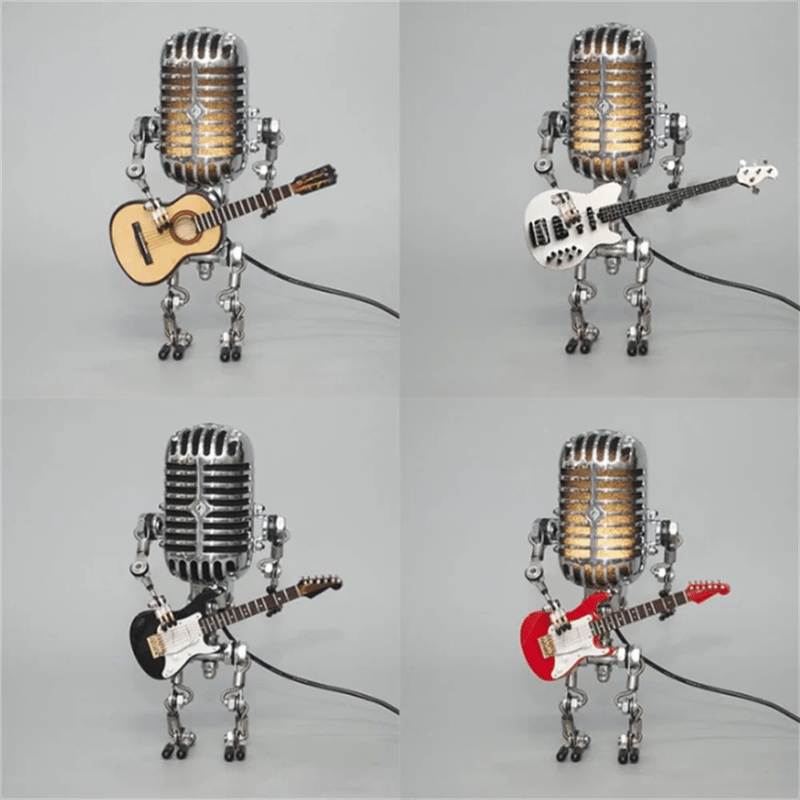 ArtisticLight - Creatieve Tafel lamp Robot met Gitaar