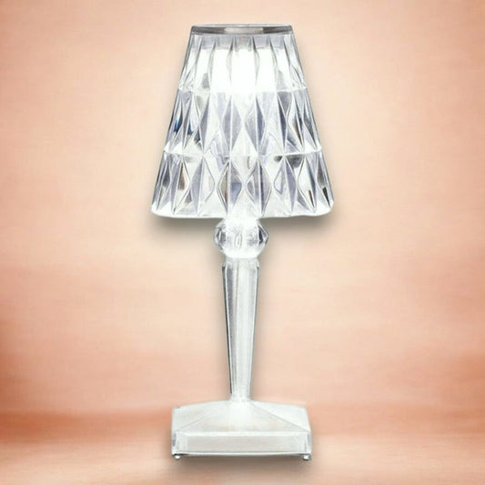 KristallGlanz - Acryl Kristall Kunst Tafel lamp