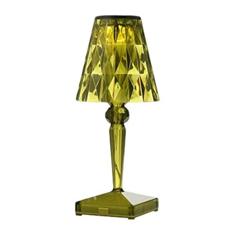 KristallGlanz - Acryl Kristall Kunst Tafel lamp