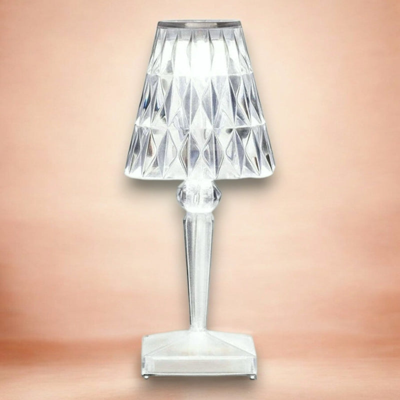 KristallGlanz - Acryl Kristall Kunst Tafel lamp