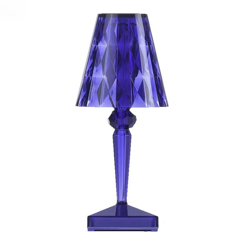 KristallGlanz - Acryl Kristall Kunst Tafel lamp