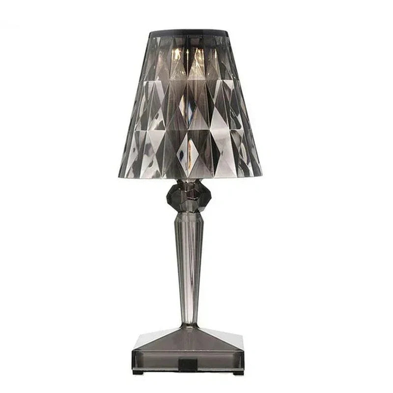 KristallGlanz - Acryl Kristall Kunst Tafel lamp