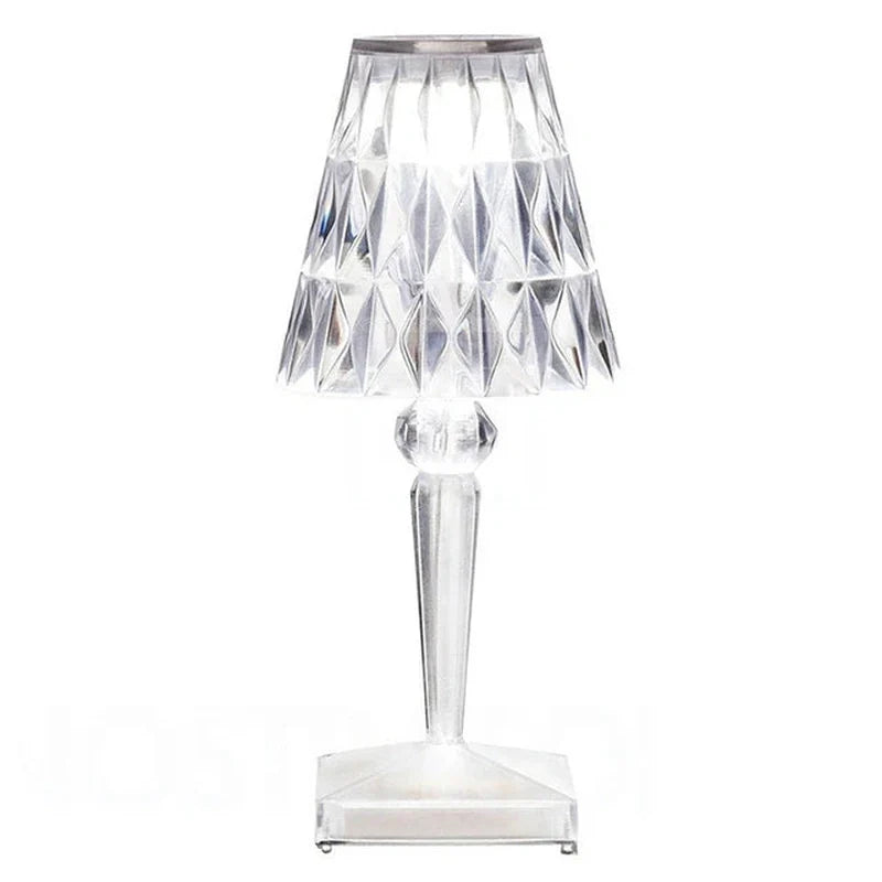 KristallGlanz - Acryl Kristall Kunst Tafel lamp