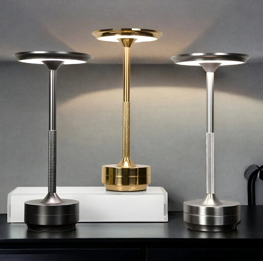 Elegante Nachtlamp - Draadloos, Oplaadbaar Bedlampje - Tafellamp Zonder Kabel