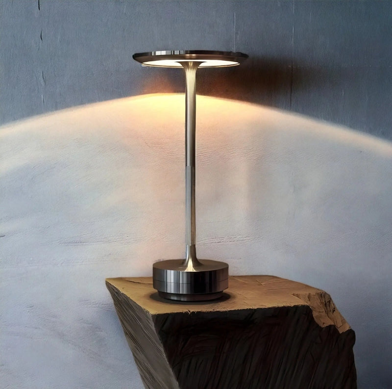 Elegante Nachtlamp - Draadloos, Oplaadbaar Bedlampje - Tafellamp Zonder Kabel