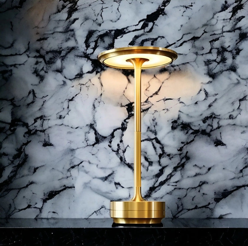 Elegante Nachtlamp - Draadloos, Oplaadbaar Bedlampje - Tafellamp Zonder Kabel