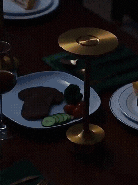 Elegante Nachtlamp - Draadloos, Oplaadbaar Bedlampje - Tafellamp Zonder Kabel