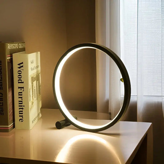 LumaHalo – LED Minimalistische Eenvoudige Tafel lamp