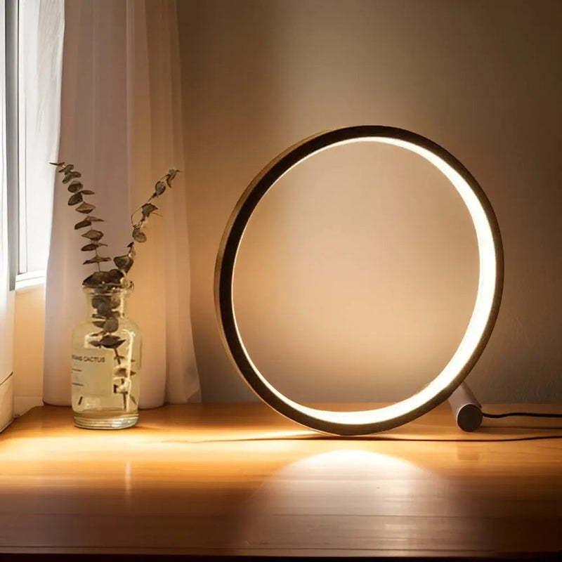 LumaHalo – LED Minimalistische Eenvoudige Tafel lamp