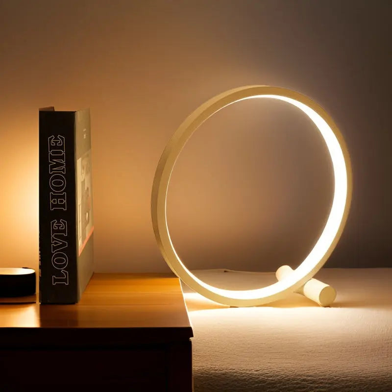 LumaHalo – LED Minimalistische Eenvoudige Tafel lamp