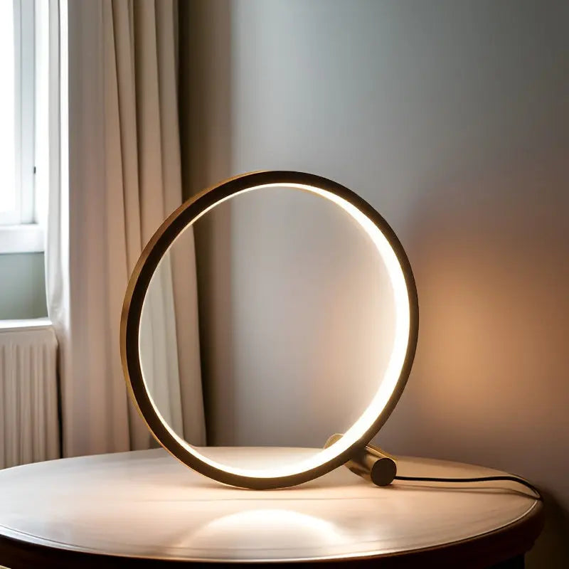 LumaHalo – LED Minimalistische Eenvoudige Tafel lamp