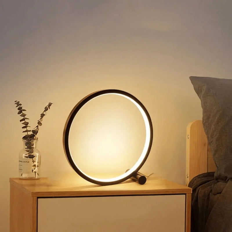 LumaHalo – LED Minimalistische Eenvoudige Tafel lamp