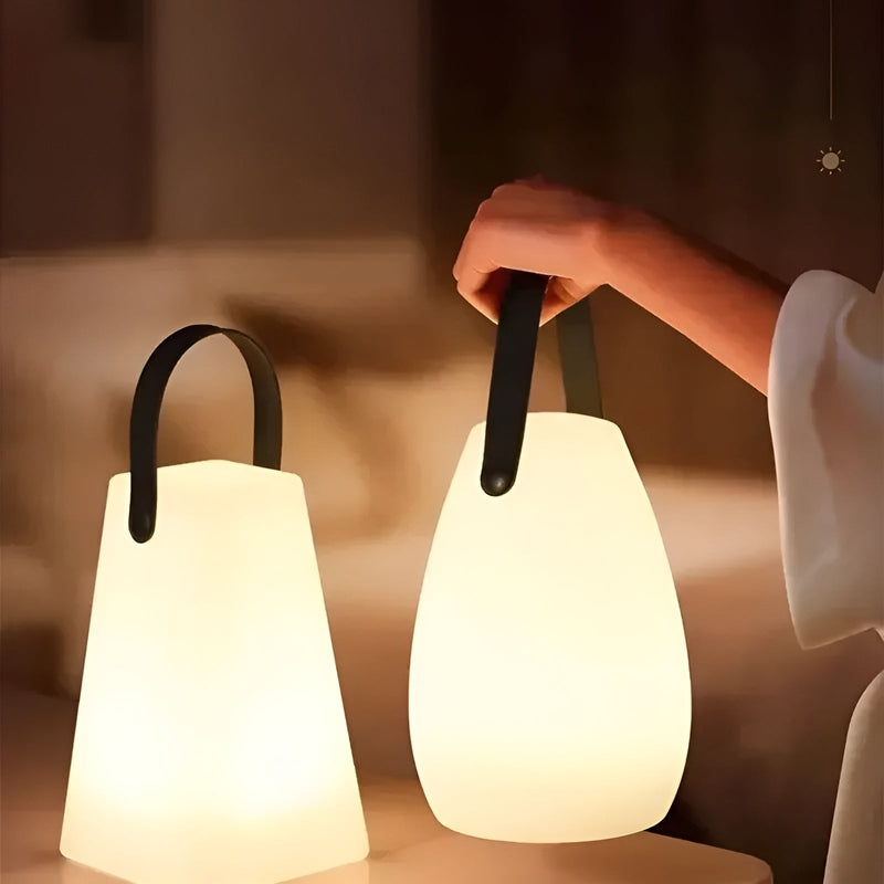 LuminaFlair Lamp - Draagbare Waterdichte Draadloze Tafellamp