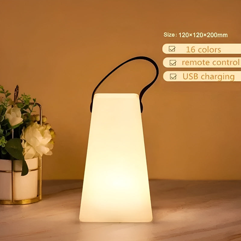 LuminaFlair Lamp - Draagbare Waterdichte Draadloze Tafellamp