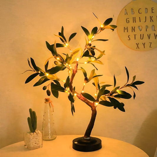 Glanzbaum LED Tafel lamp - Unieke boomvorm decoratie