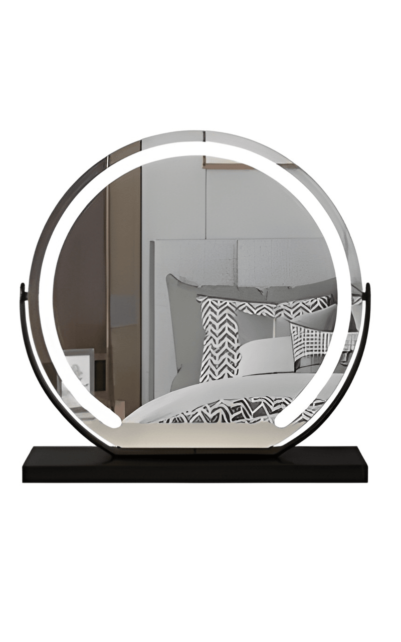 LumiMirror Make-up Spiegel – Decoratieve Staande Spiegel met LED-Verlichting