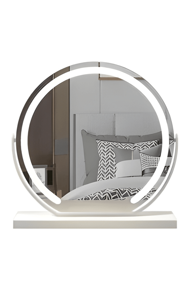 LumiMirror Make-up Spiegel – Decoratieve Staande Spiegel met LED-Verlichting