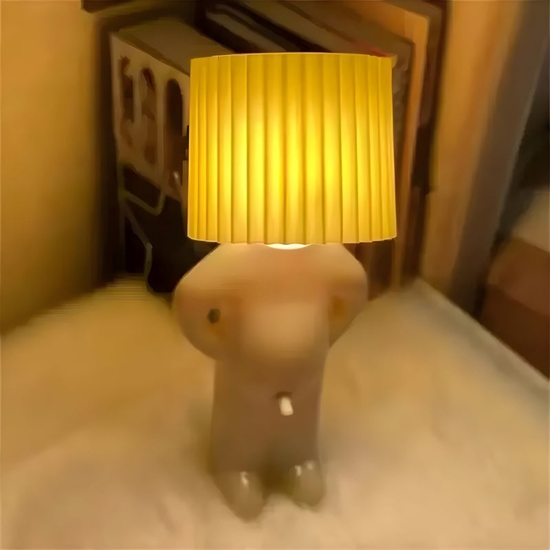 Creatieve Tafellamp Brutaal Jongentje - Unieke Verlichting