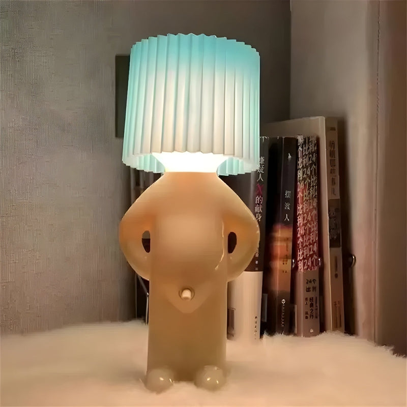 Creatieve Tafellamp Brutaal Jongentje - Unieke Verlichting