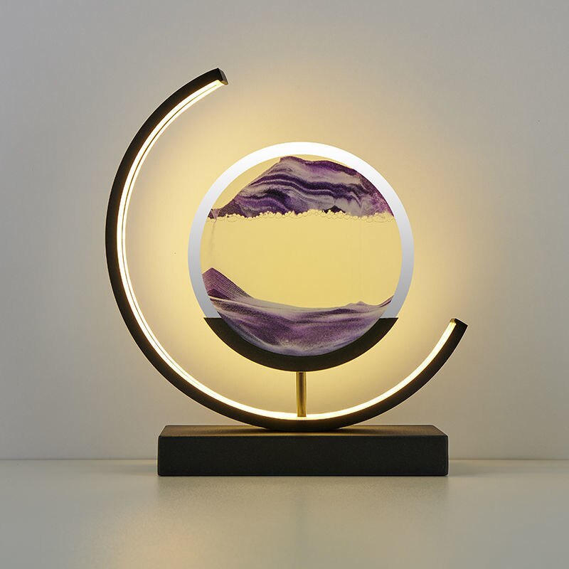 Fascinerende & Rustgevende Zand Tafel Lamp | SandScape