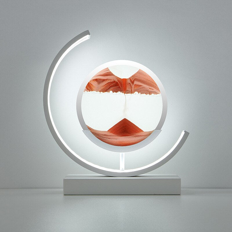Fascinerende & Rustgevende Zand Tafel Lamp | SandScape