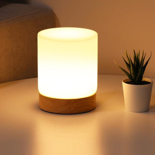 Minimalistische Houten Lamp | NatureGlow