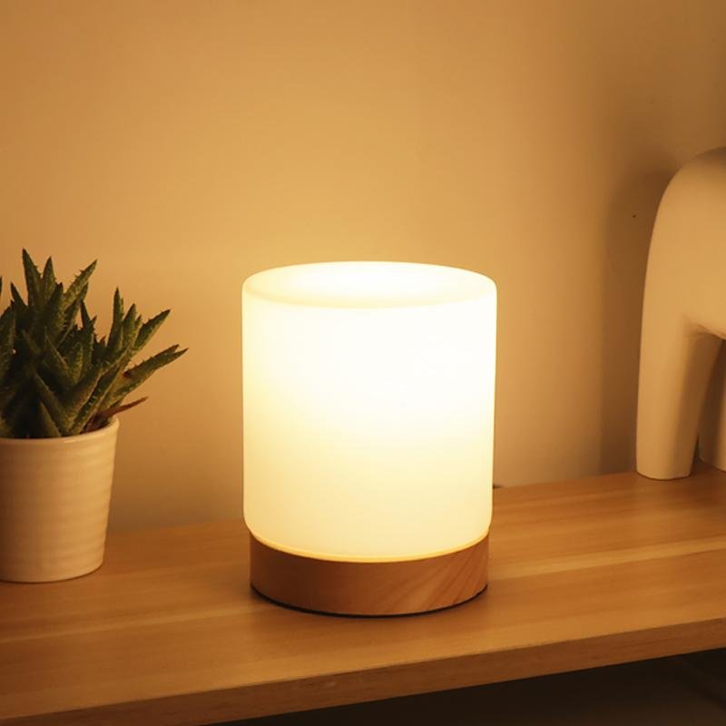 Minimalistische Houten Lamp | NatureGlow