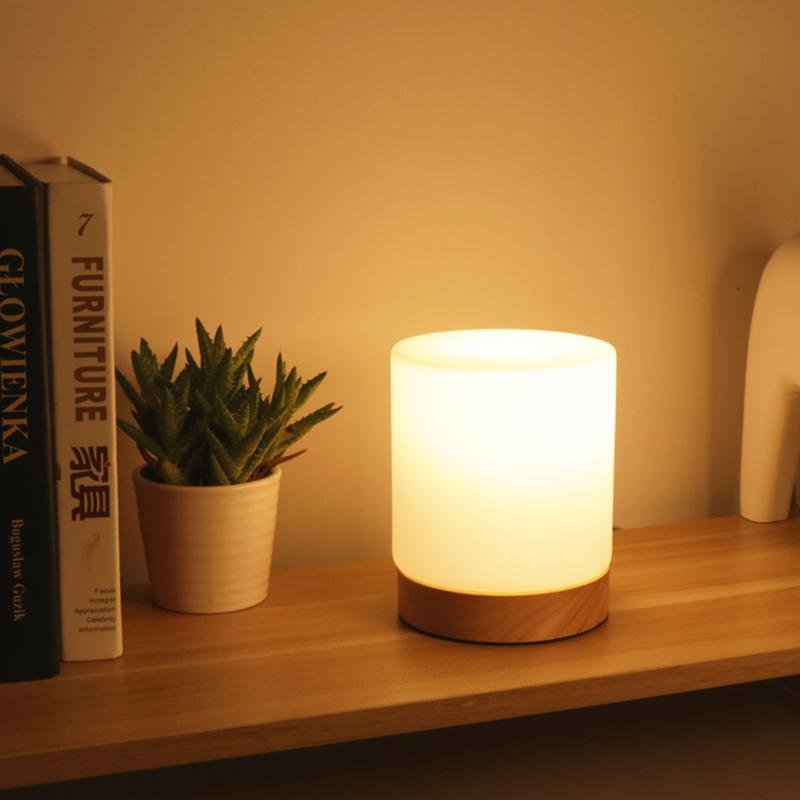 Minimalistische Houten Lamp | NatureGlow