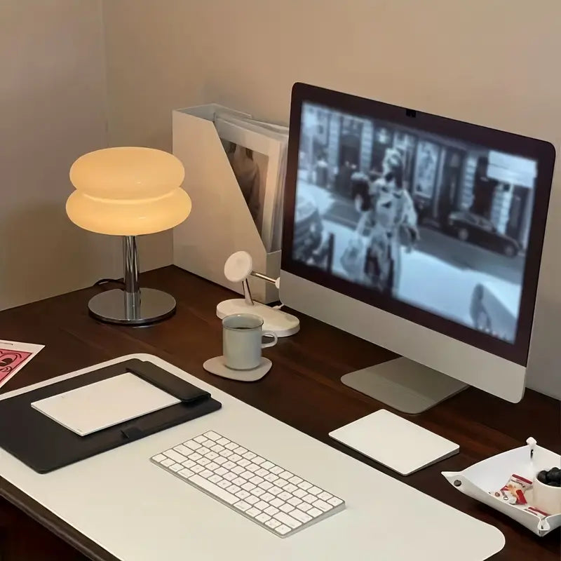 Moderne & Elegante Glas Tafellamp | LuminousGlow