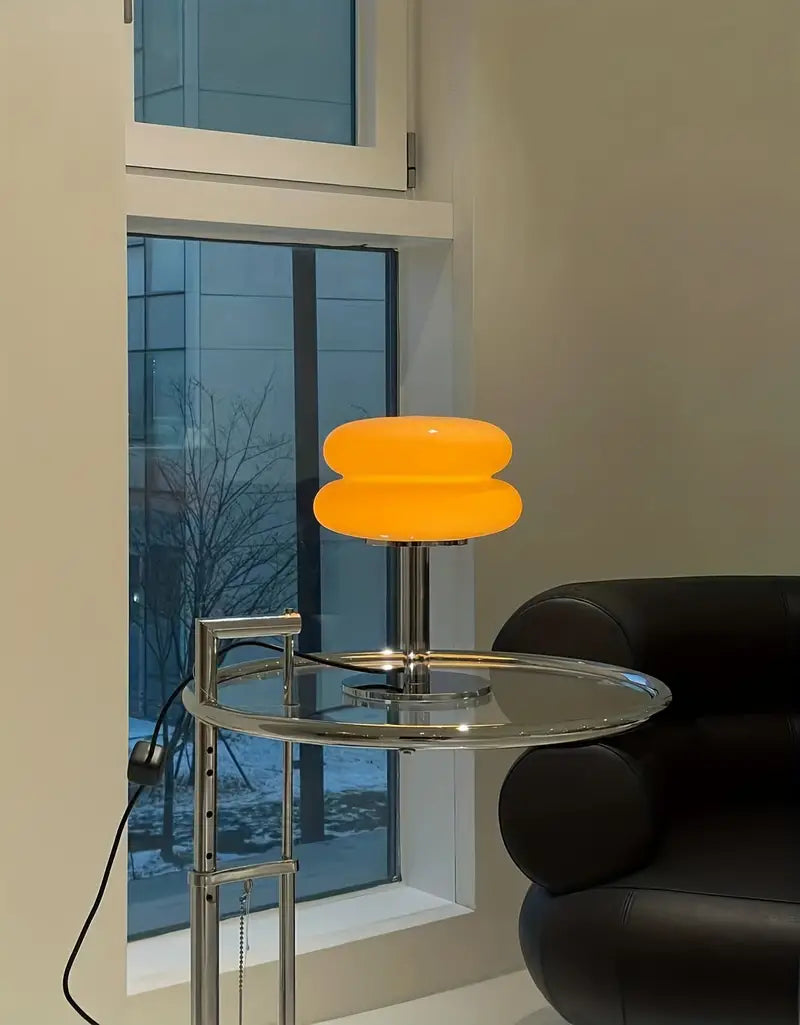 Moderne & Elegante Glas Tafellamp | LuminousGlow