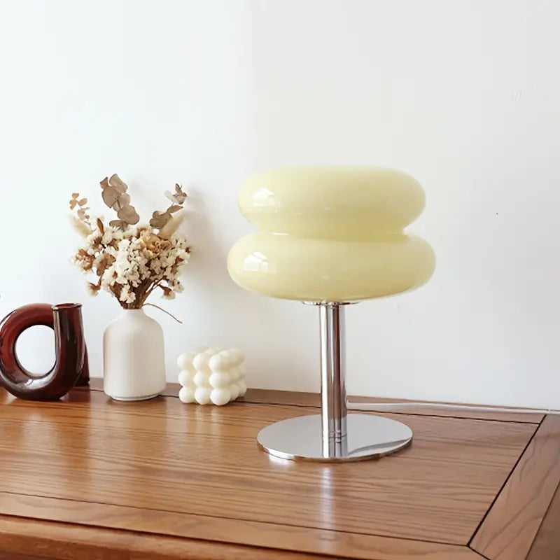 Moderne & Elegante Glas Tafellamp | LuminousGlow