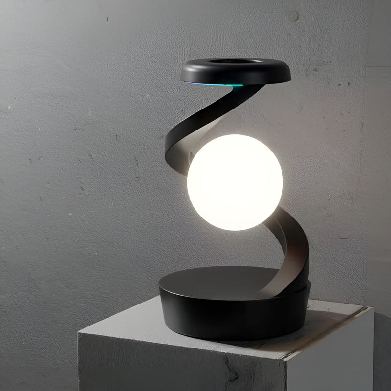 Draaiende Zwevende Tafellamp | LightSphere