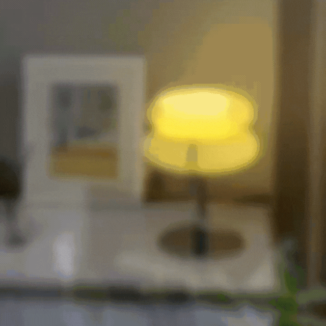LumiGlow - Stijlvolle Macaron Tafellicht van Glas voor uw Huis